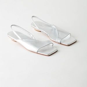 Brand new Tibi Avi Metallic Flat - 38.5
